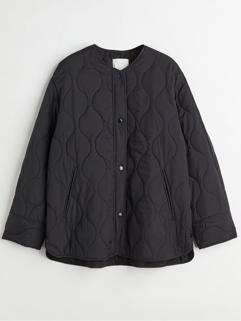 H&M Black Quilted Puffer Jacket